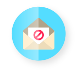 第三者中継(SPAM)のアイコン